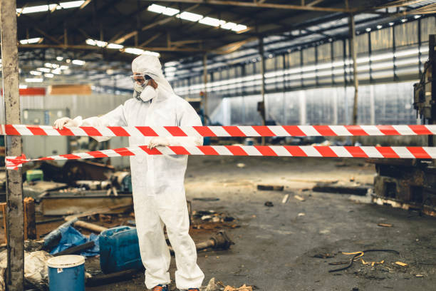 Professional Odor Removal technician working in Jackson, MO